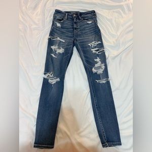 Size 6 Super High Rise American Eagle Jeggings